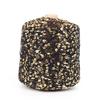 Hand-Knitted Bright Cotton Yarn with Sequins, 3MM+6MM, Combed and Fancy