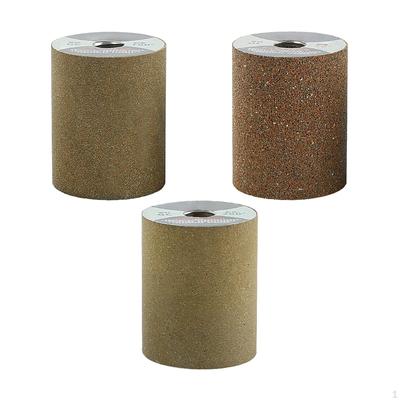 Set of 3 Cylindrical Grinding Wheel for 100 Type Angle Grinder 50/100/200 Grit Accessory Sturdy