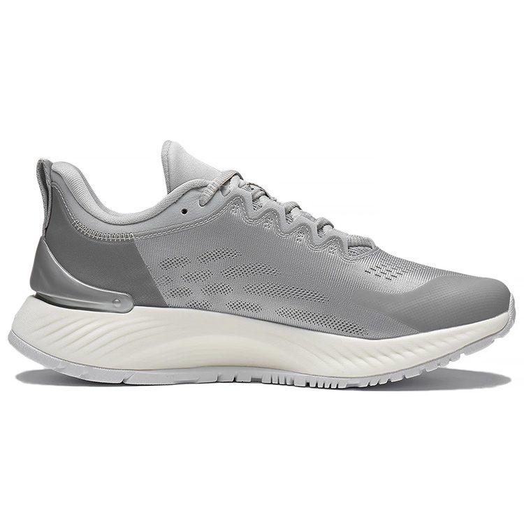 Li Ning YueYing Element Cushioning Low Top Running Shoes Men's Microcrystalline Gray ARHS007-3
