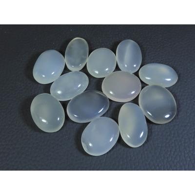 209Cts. Natural Onyx Agate Ring Size Oval Cabochon Loose Gemstone 12Pcs Lot A-635
