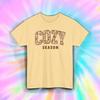 Cozy Season Fall Shirt | Autumn Leaves Pumpkin Spice Comfort Graphic Tee S-5XL