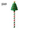 Christmas Holiday Accessory Tap-to-Pay Wand, 3D Printed Credit Card Holder with Candy Secure Slot Cane Handle, Contactless Payment Stick for Checkout,