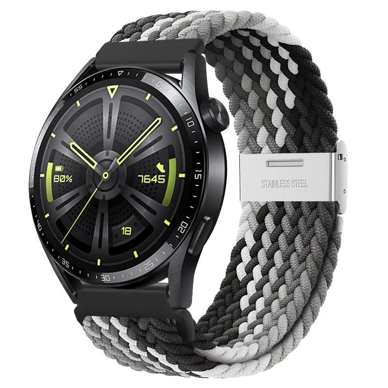 20mm Sport Nylon Strap For Samsung Galaxy Watch 5/6/pro/4/4 Classic/3 46mm/42mm/40mm/44mm Bracelet Active2 Gear S3  22mm Strap