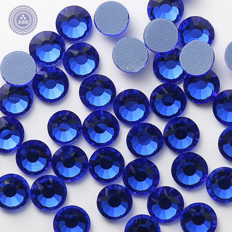 Color Summary Clothes Imitation Austrian Hot Diamond Clothes Diamond Dance Clothing Diamond Xiuhe Clothing Diamond Flat Bottom Diamond Accessories