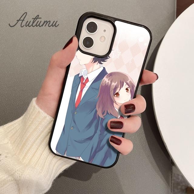 Pouzdro na telefon s motivem anime Ao Haru Ride Kiss pro iPhone 11 12 13 14 Pro Max mini X XR XS SE 2020 6S 7 8 Plus Samsung Galaxy S21 S22