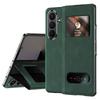 For Samsung Galaxy Z Fold7 5G Case View Window PU Leather Phone Cover