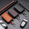 1PC Car Key Bag Business Universal Crocodile Print Protective Cover Zipper Car Key Storage Bag Interior Decor Products