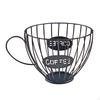 Pod Holder Storage Cup, Kitchen Baskets Organizer - Black, 15.5x11.5x6.5cm