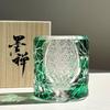 Edo Kiriko håndskåret krystall whiskyglass