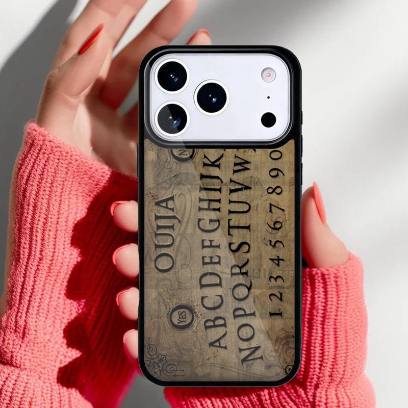 Ouija Board Soft Art Print Phone Case for iPhone 17 Air 16e 15 14 13 Pro Max Back Cover for 12 11 Pro Coque