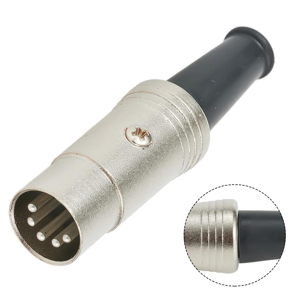 Inline Connector Plug Audio Adapter 1 Pcs 60x16mm Dia