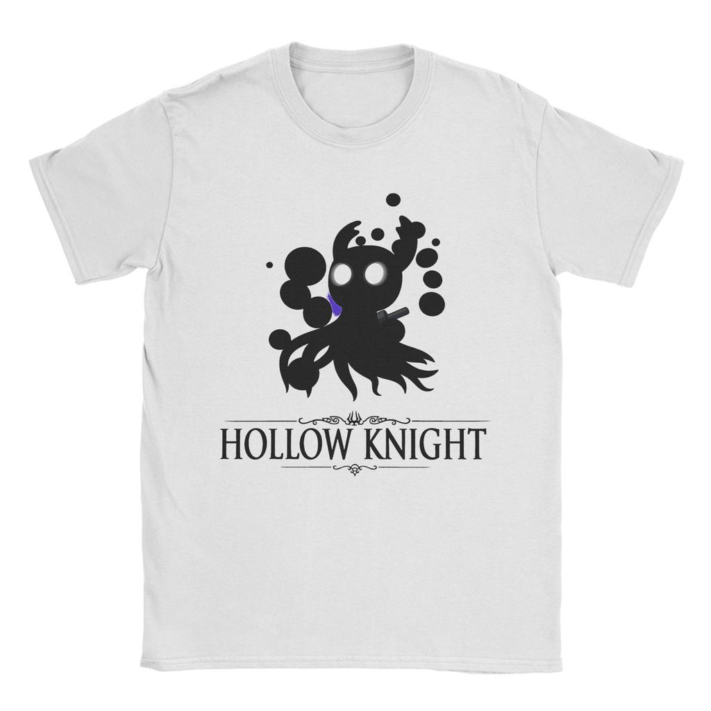 Men Women Print Hollow Knight Merry Christmas  T Shirt Tee Pure Cotton  T-shirts Clothes