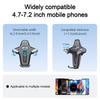 11.8-Inches Long Arm Gooseneck Windshield/Dashboard Car Phone Holder Mount, Suction Cup Phone Mount for Car Truck Compatible