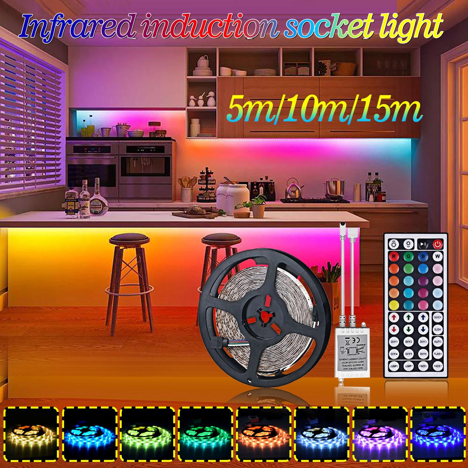 

Sagit LED,Полоса,С,Вилка,С,Многоцветный,Свет,2835,Гибкий,RGB,Светодиод,Полоска