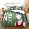 Fashion 3D The Tsuki Ga Kirei Bedding Set Printed Bed Set With Pillowcase Bed Duvet Cover Soft Queen King Size Bedclothes Home