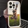 Phone Case for iPhone 17 Air 16E 15 16 Pro Max Funny Donkey Animal Cover 14 Plus 13 12 Mini Soft Shell Silicone Fundas