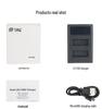 Dual Charger for Canon DSLR: Compatible with EOS 1300D, 1100D, 1200D, 1500D