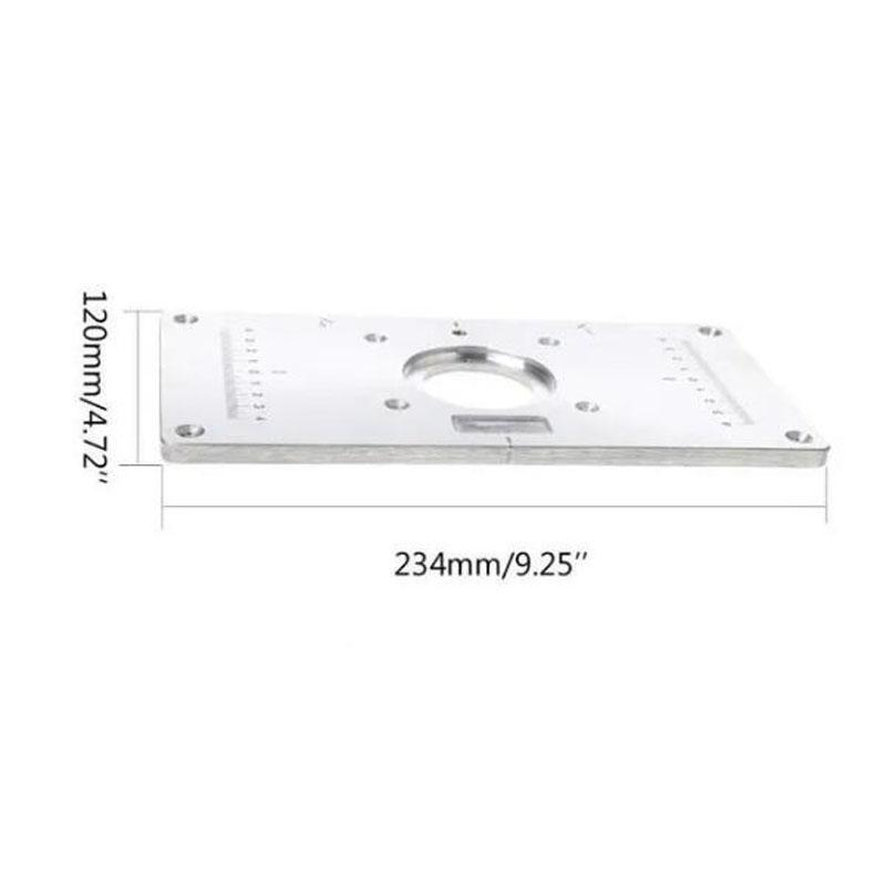Multifunctional Trimming Machine with Rings Plate Woodworking Trimming Machine Flip Panel Workbench Engraving Machine Tools