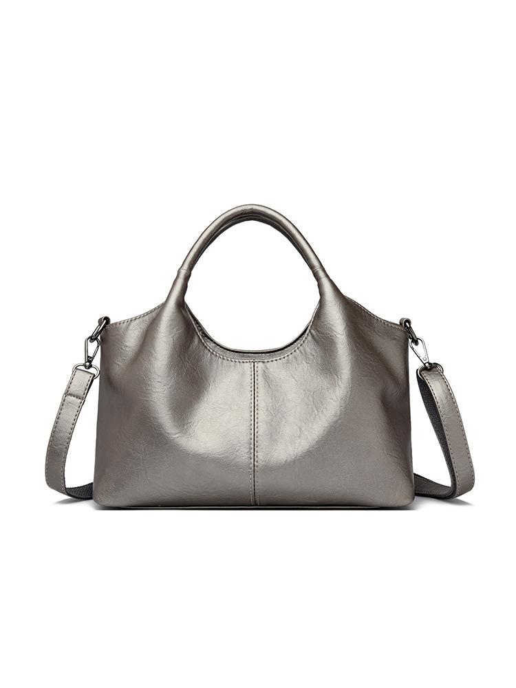 Handbag - Fashionable Single-shoulder Crossbody Bag with Large Capacity for Commuting, Carrying A Vegetable Basket, Soft Design Casually