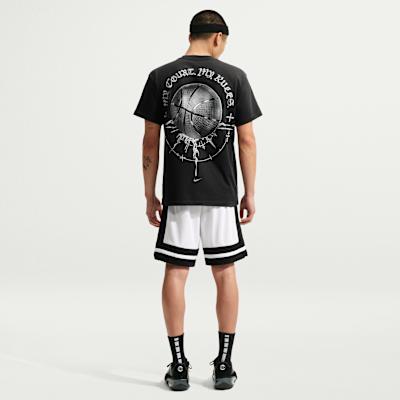 Nike Basketball Jerseys Men's Black Crew Neck Moderate