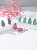 ZAKOL Shiny Micro Paved Zirconia Big Water Drop Stud Earrings For Women Luxury Wedding Banquet Party Zircon