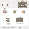 Ba Qian Hang High-End Ceramic Kung Fu Tea Set