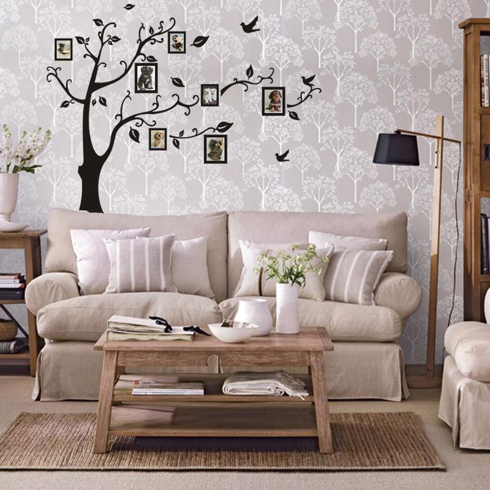 Buy Creative 3D Wallpaper Family Picture Photo Frame Tree Wall Art ...