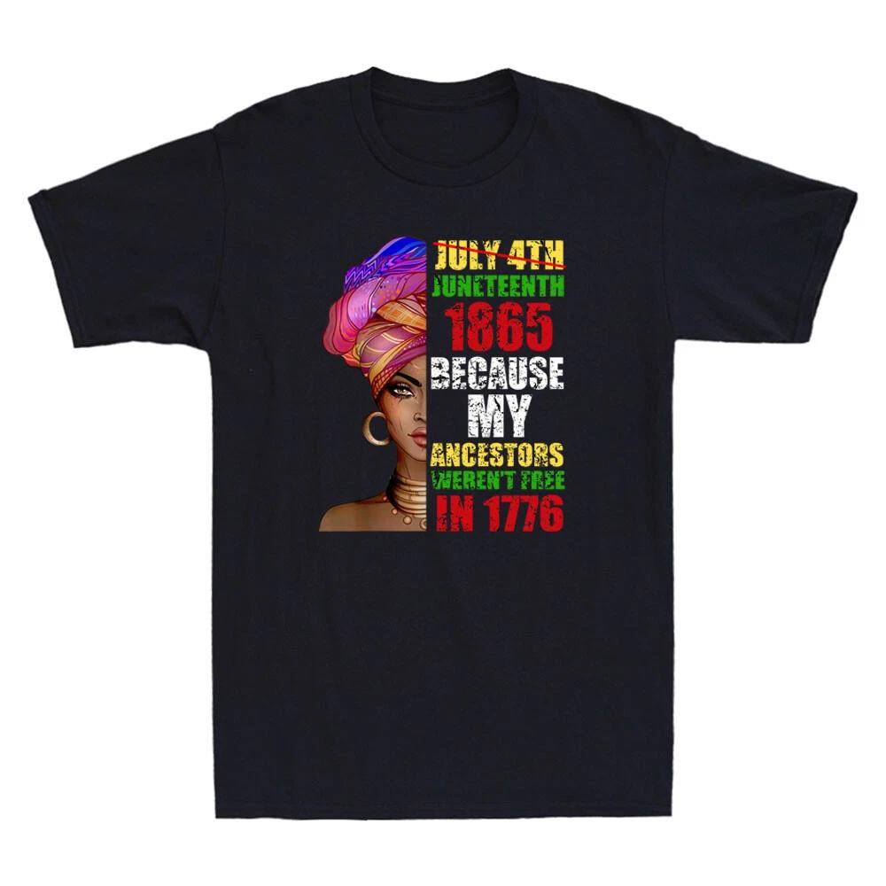 Juneteenth 1865 Black African American Ancestors Freedom Vintage Men s T-Shirt XL