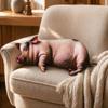 Cartoon Pig Stuffed Animal Cuddly Soft Toy Huggable for Imaginative Play