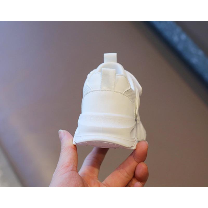 Children's Sports Shoes - Spring/Autumn Collection, Mesh White Sneakers for Boys, Panda Shoes for Girls