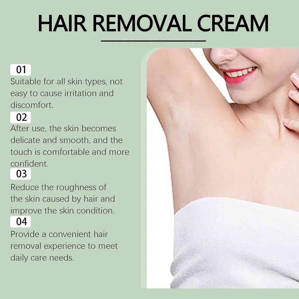 Viareline Aloe Vera Moisturizing Hair Removal Cream Gentle, Cleansing, Moisturizing, Smooth For Whole Body Skin