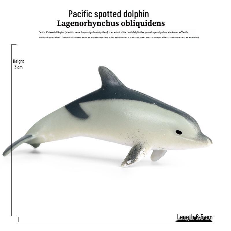 Mini Marine Animal Models: Great White Shark, Beluga, Octopus, Penguin, Dolphin Toys for Children
