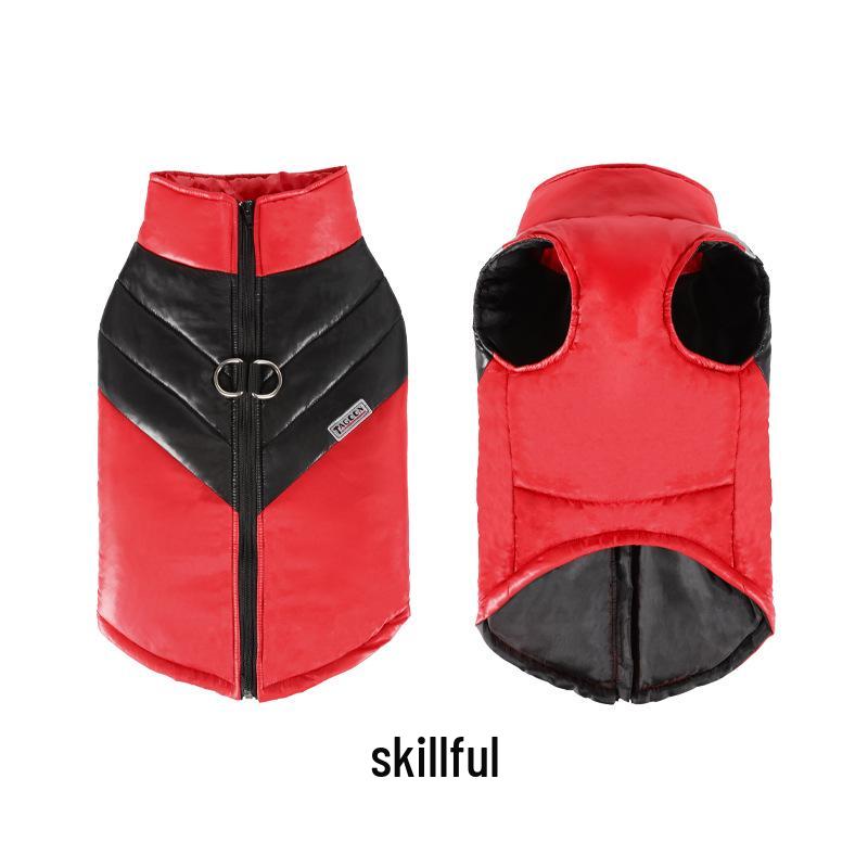 Warme Herbst-/Winterhunde Weste - Verdickte Baumwoll-Haustierkleidung