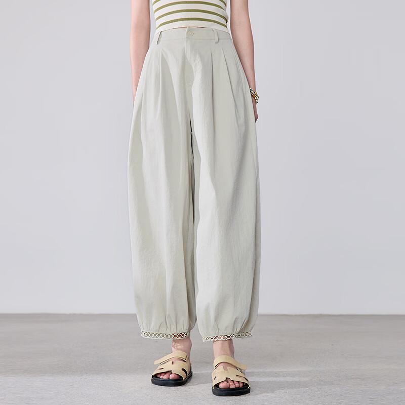 Pantaloni larghi cropped da donna Betu