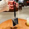Marble Patterned Lanyard Phone Case For Samsung Galaxy Z Flip 7 FE 6 5 4 3 5G Folding Hard Clear Cover For Samsung Z Flip7 Flip6