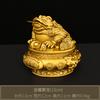 Golden Ornament Pure Copper Treasure Bowl Three-Legged Toad Living Room Company Opening Gift Large Ingot Seven-