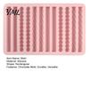 Small Batch Snack Making Pan Silicone Chocolate Rod Mold, 12 Cavity Non-stick Baking Tray, Heat Resistant Easy Release Dessert Mold Flexible Strip for