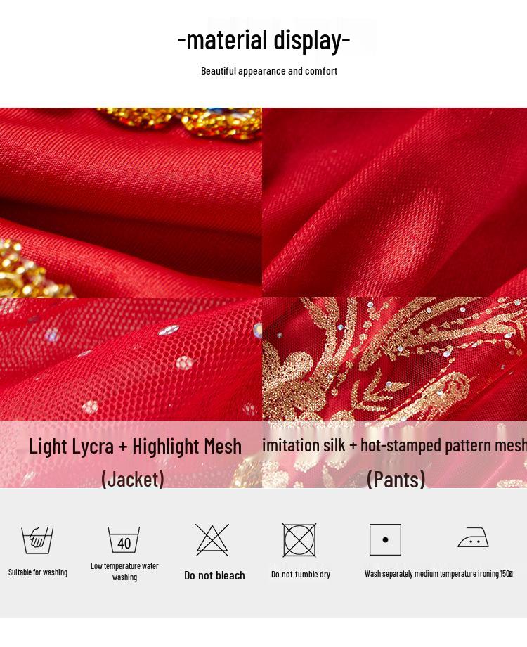 Halloween Jasmine-Inspired Adult Dance Costume Set