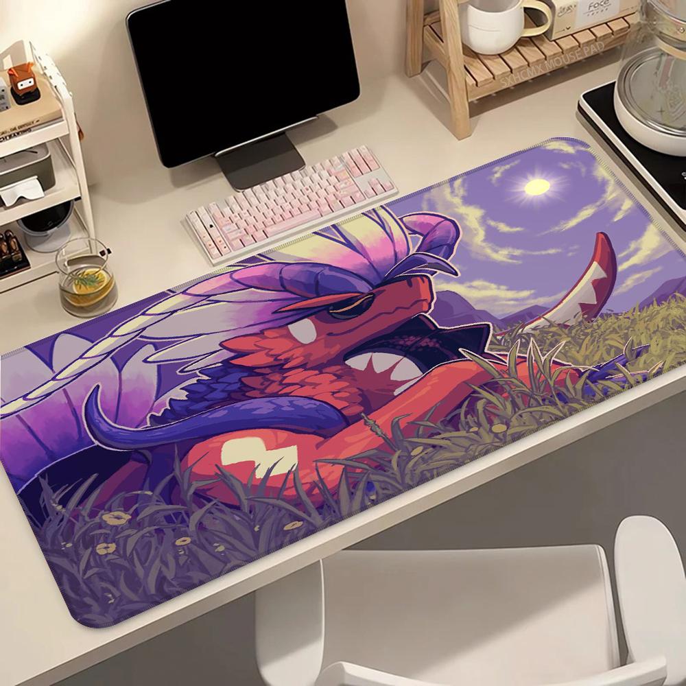 Mouse Pad P-pokemon Koraidon Anime Colorful Gamer Cabinet Mousepad XXL Keyboard Rug Laptop Gaming Pc Accessories Rubber Desk Mat