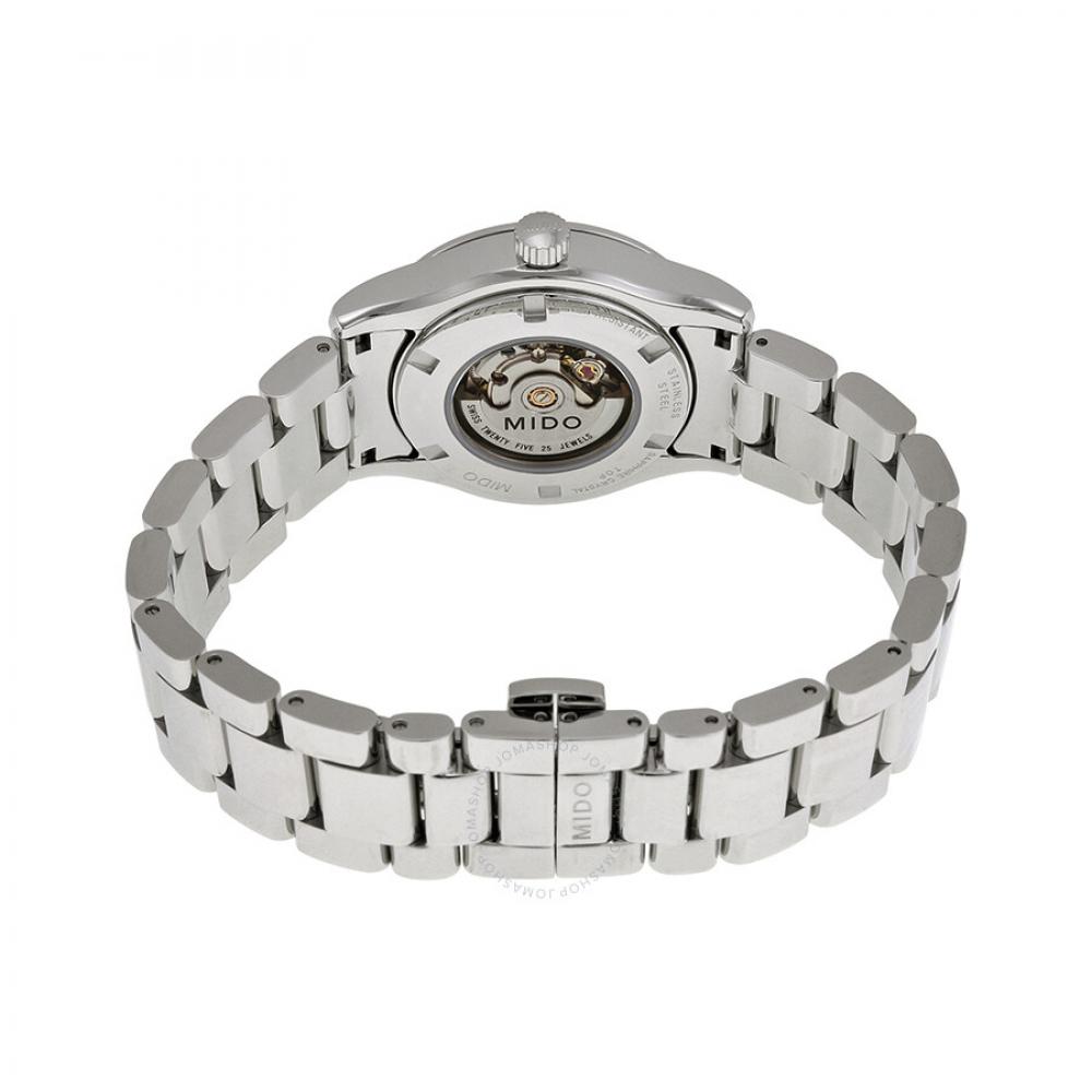 Mido Multifort Automatic Mother Of Pearl Dial Stainless Steel Ladies Watch M0050071110100