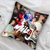 1Pc Milo J Collage Pillow Cover, 2D Double-Sided Polyester Cushion Case, Latin Music Fan Decor Pillowcase, Gift For Milo J Fans