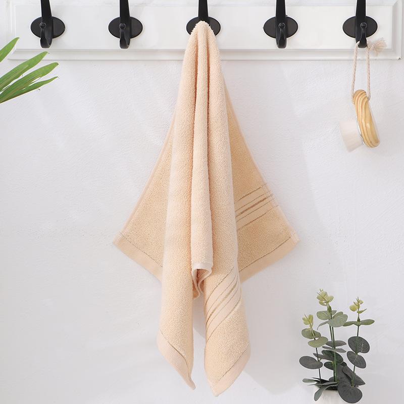 Pure Cotton 32-strand Towel Simple Face Wash Towel Couple Return Gift Thickened Moisture Moisture-wicking Durable 33*73cm