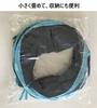 Foldable Cat Cat Toy Tunnel with Two 25cm Compact Stress Safe Materials Mies' S-Shaped Tunnel, Holes, Diameter, Storage, Relief, (Coffee)