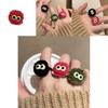 Stylish Cartoon Ring For Women Irregular Trendy Element Handmade Alloy Available In Pink Green And Black