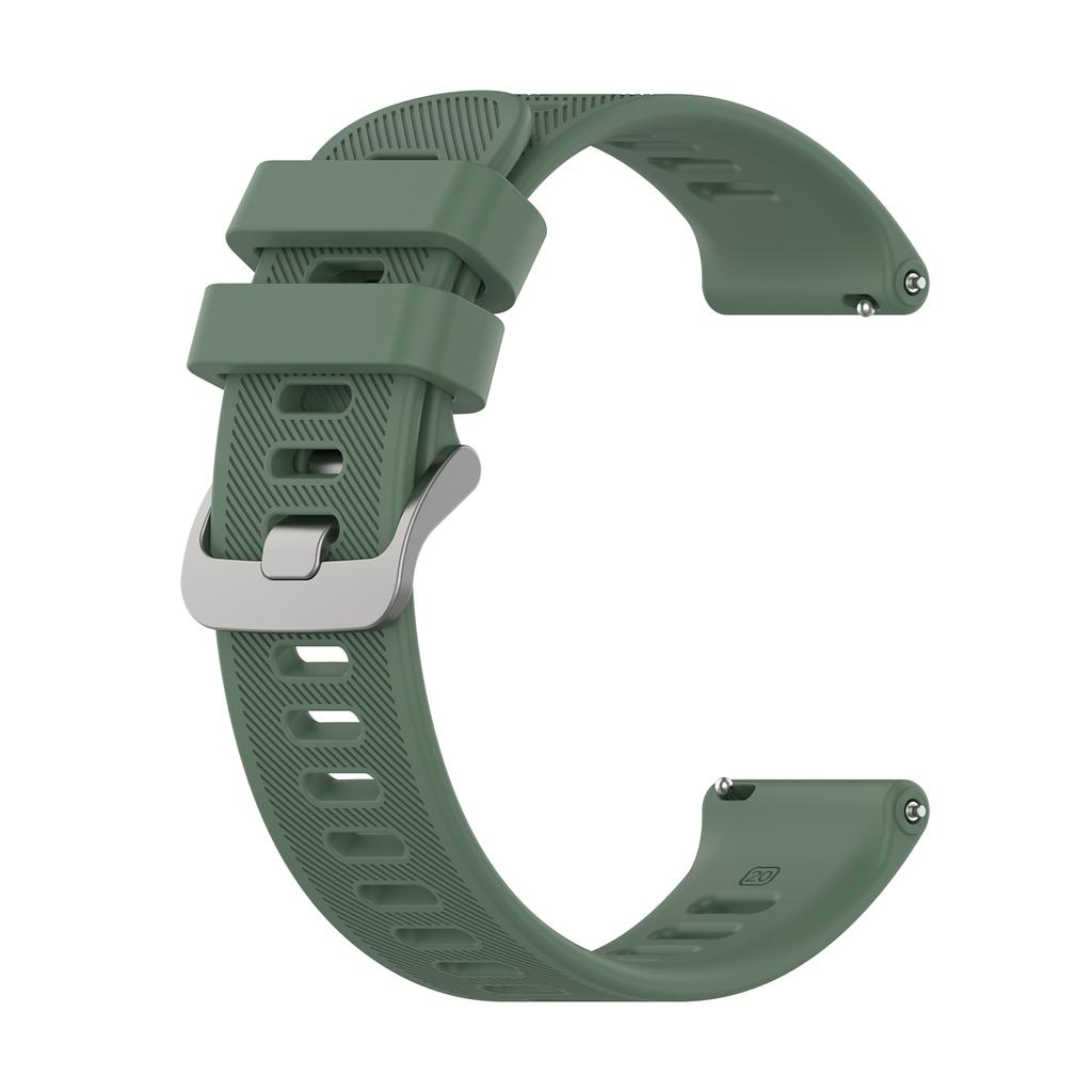 Watchband 20mm Silicone Strap for Garmin Forerunner 55 158 245 645 Smart Watch Band for Garmin Vivoactive 5 Venu 2 Plus