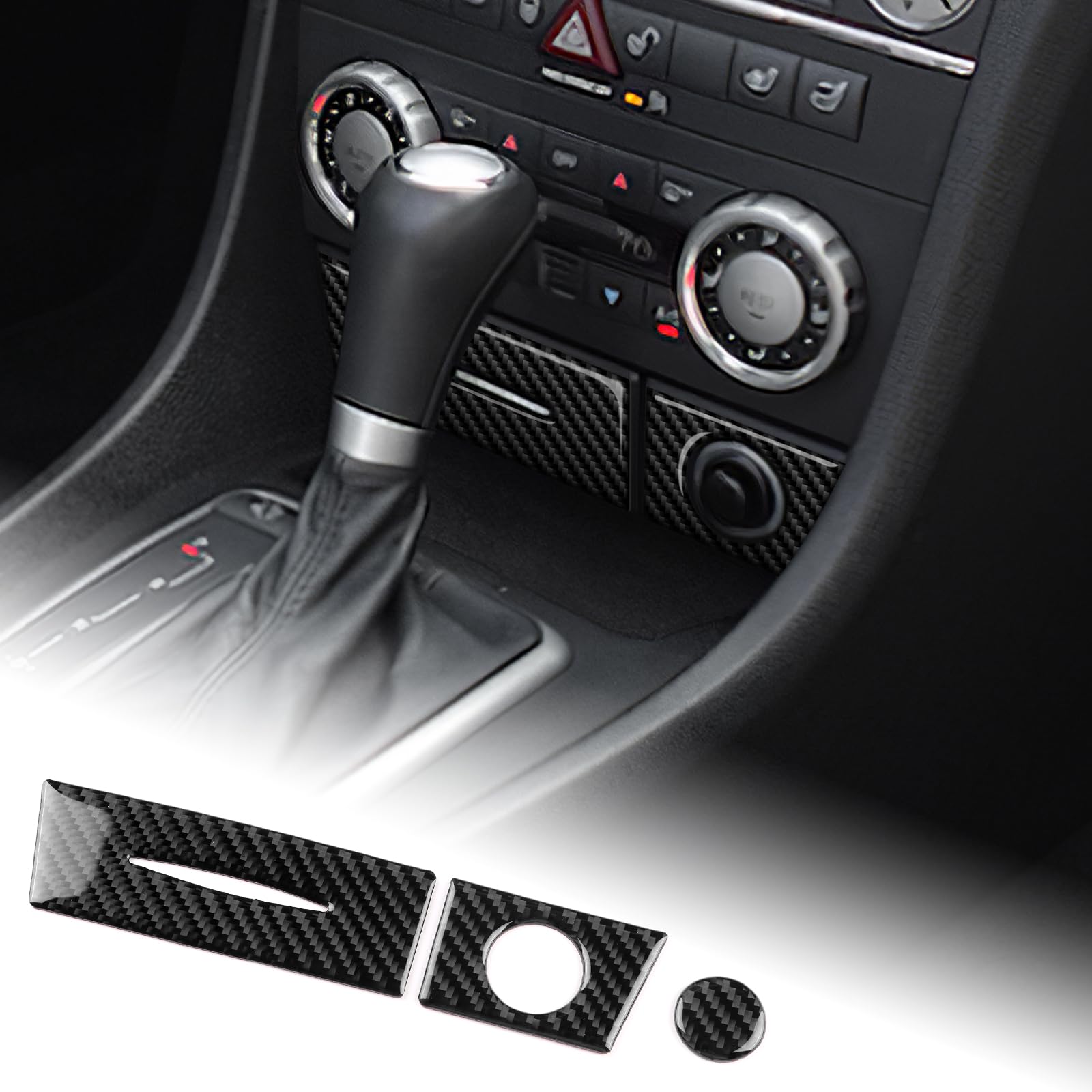

AIRSPEED Benz SLK R171 2nd Generation 2004-2010 Exclusive Accessory Carbon Fiber Interior Parts Car Type A чорний