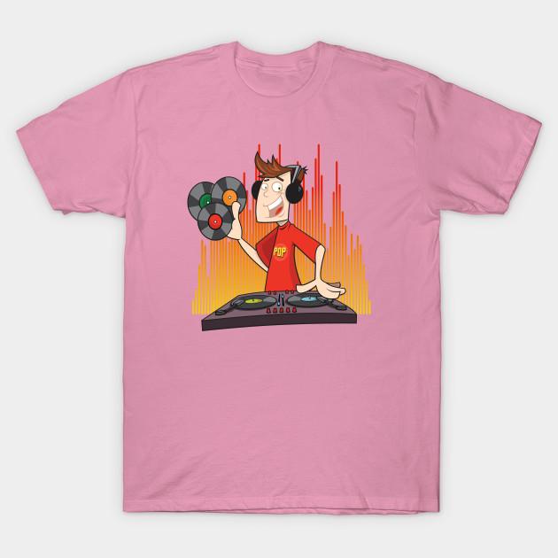 T Shirt Women Happy Dj Harajuku Print Kawaii Tshirt Summer Short Sleeve Female T-Shirt Top Tee