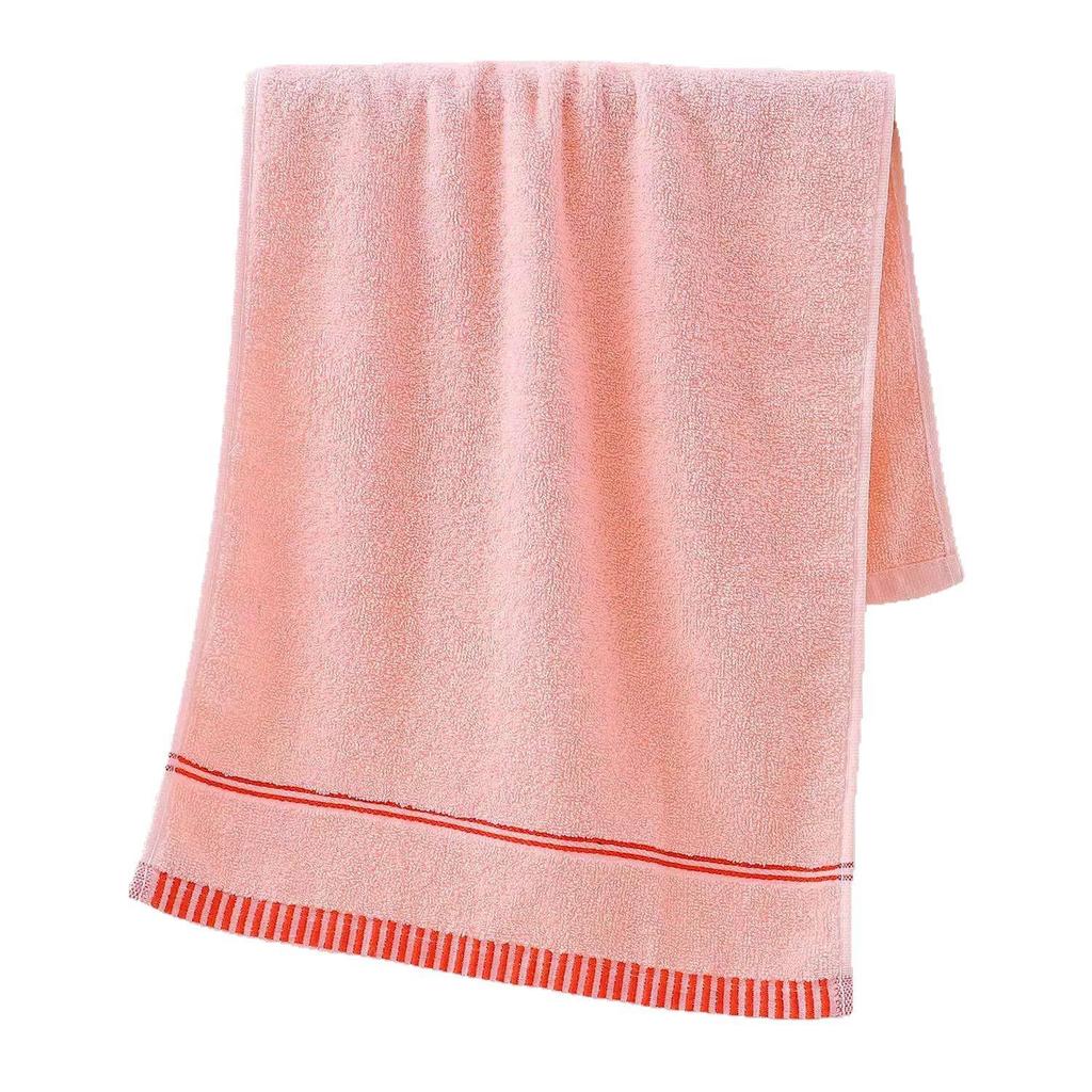 Soft, Lint-Free Large Pure Cotton Towel for Adults - Highly Absorbent and Thickened