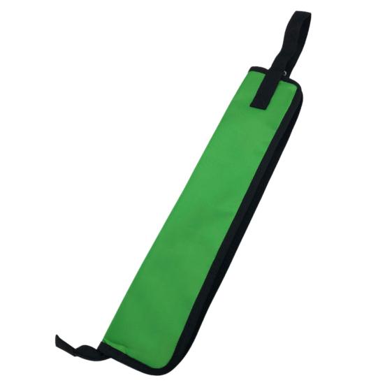 Drumstick Bag Thickened Oxford Cloth Drum Stick Holder Storage Case with Hooks Inside for Percussion Sticks Drum Mallet