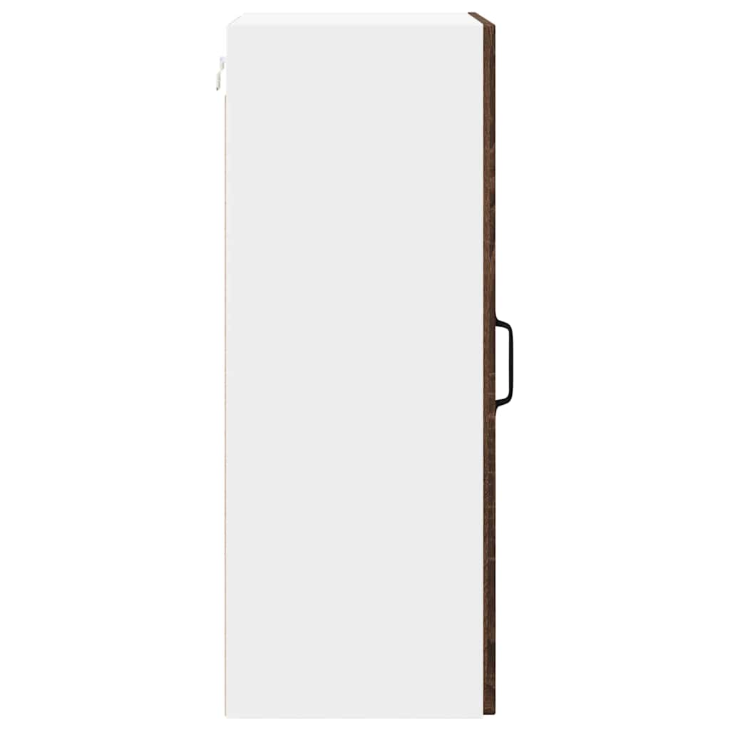 Wall Cabinet LUCCA Brown Oak 40 x 31 x 80 cm Particleboard